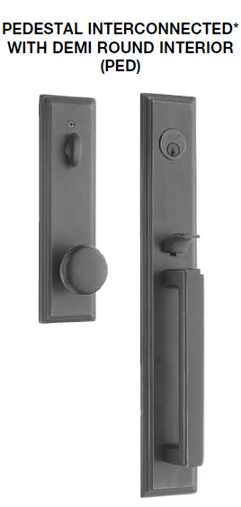 Pedestal Entry Lock