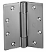 Door Hinge, 3 1.5in x 3 1.5in, Stainless Steel Standard Weight - TA314-S